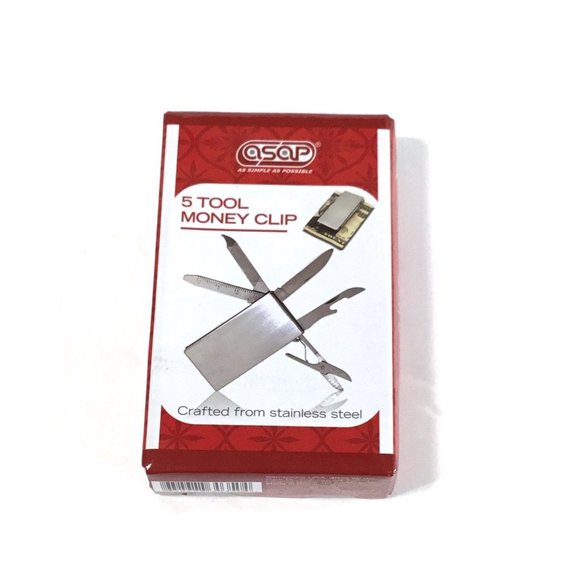 Multi Tool Money Clip - Picture 1 of 12